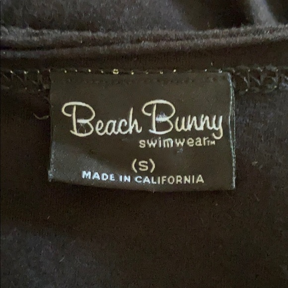 Beach Bunny Swim Beach Bunny Rare Black Cover Up W Crystal Beads